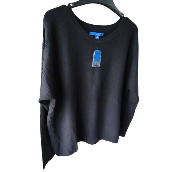 Apt 9 Women's Black Long-sleeved Sweater Size XL - Picture 2 of 10